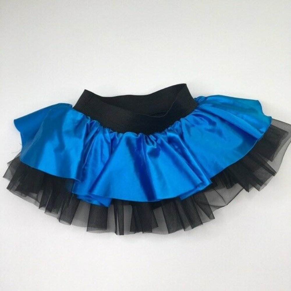 Balera Girls Dance Team Skirt Gymnastics Dance Spandex Shorts Size IC 7/8